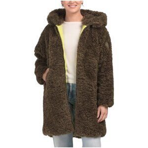 SAVE THE DUCK Angelica Faux Shearling Jacket